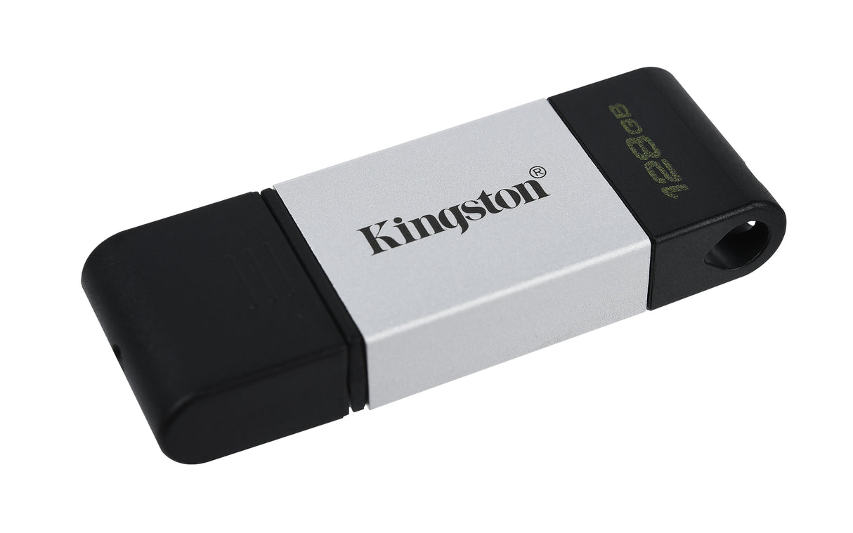 Kingston Technology DataTraveler 80 Memoria Flash 128 GB USB Tipo C 3.2 Gen 1 (3.1 Gen 1) 200 MB/s
