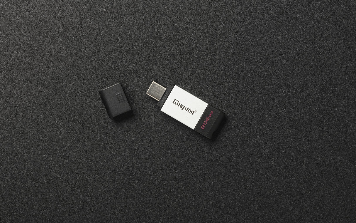 Kingston Technology DataTraveler 80 Memoria Flash 256 GB USB Tipo C 3.2 Gen 1 (3.1 Gen 1) 200 MB/s