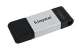 Kingston Technology DataTraveler 80 Memoria Flash 256 GB USB Tipo C 3.2 Gen 1 (3.1 Gen 1) 200 MB/s