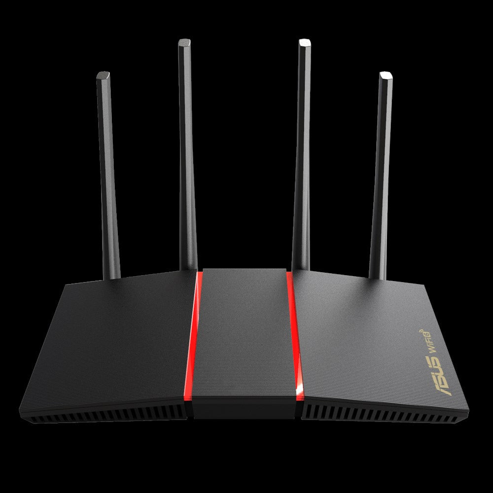 ASUS RT-AX55 Router Si RJ-45 Doble banda (2,4 GHz / 5 GHz) Wi-Fi 6 (802.11ax)