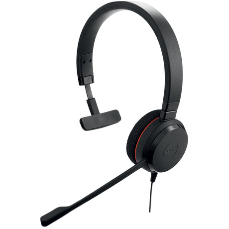Jabra Evolve 20 Auriculares Auriculares Diadema Oficina/Centro de llamadas Monoaural