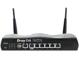 DrayTek Vigor2927ac router inalámbrico Gigabit Ethernet Doble banda (2,4 GHz / 5 GHz) Negro, Wi-Fi 5 (802.11ac), Router 