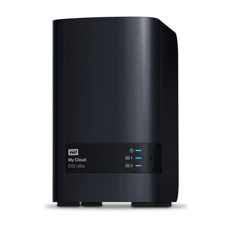 Western Digital My Cloud EX2 Ultra NAS Escritorio Marvell Armada 385 Armada 385 1 GB DDR3 24 TB Unidad de disco duro Neg