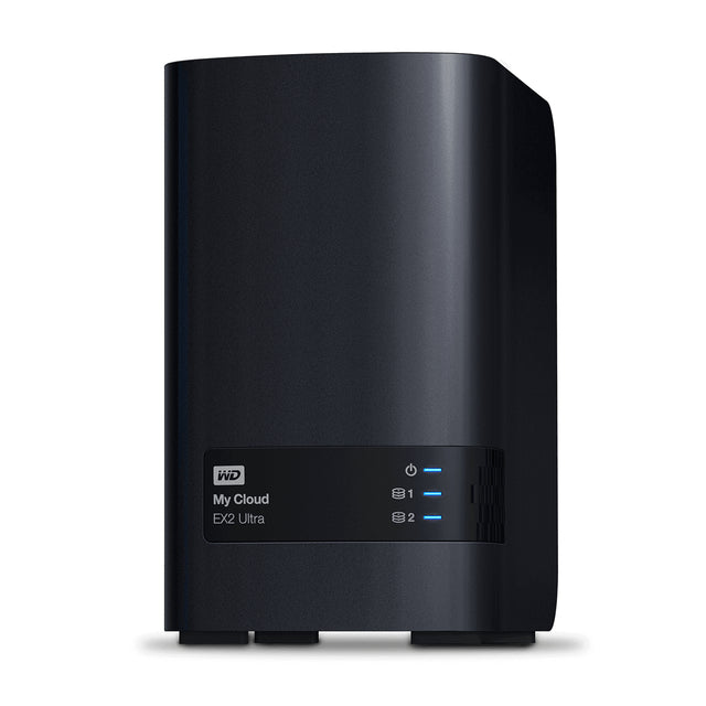 Western Digital My Cloud EX2 Ultra NAS Escritorio Marvell Armada 385 Armada 385 1 GB DDR3 24 TB Unidad de disco duro Neg