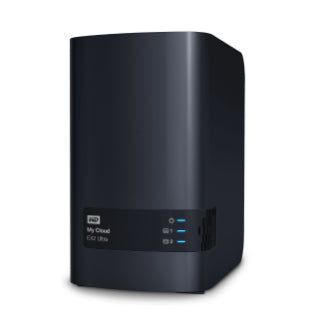 Western Digital My Cloud EX2 Ultra NAS Escritorio Marvell Armada 385 Armada 385 1 GB DDR3 24 TB Unidad de disco duro Neg