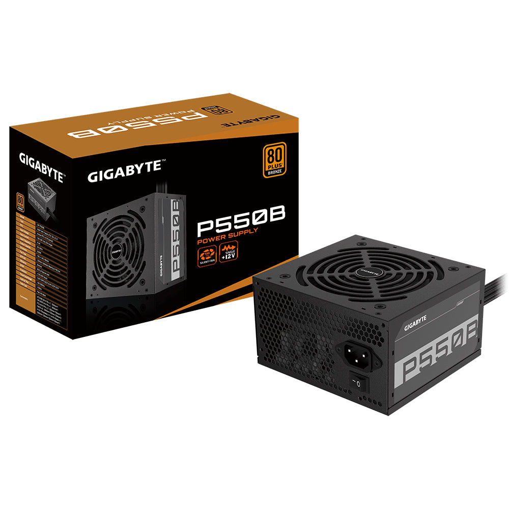 GIGABYTE P550B unidades de fuentes de alimentación 550 W 100 - 240 V 50 - 60 Hz 8 - 4 A