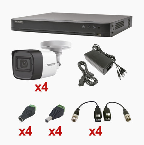 Hikvision KH1080P4BW kit de videovigilancia Alámbrico 4 canales