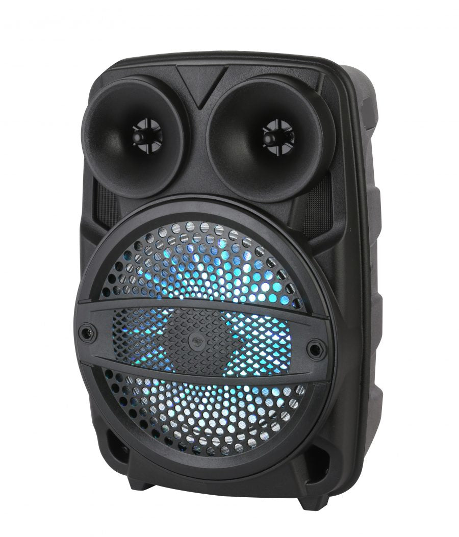 Misik MB128 altavoz portátil y para fiesta Negro 2500 W, Inalámbrico y alámbrico, LED
