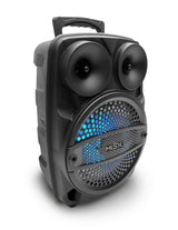 Misik MB128 altavoz portátil y para fiesta Negro 2500 W, Inalámbrico y alámbrico, LED