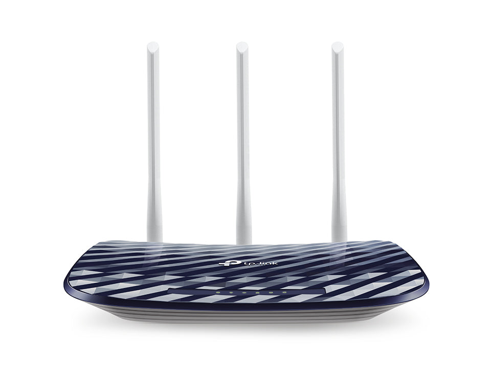 TP-Link AC750 router inalámbrico Ethernet rápido Doble banda (2,4 GHz / 5 GHz) Negro, Blanco