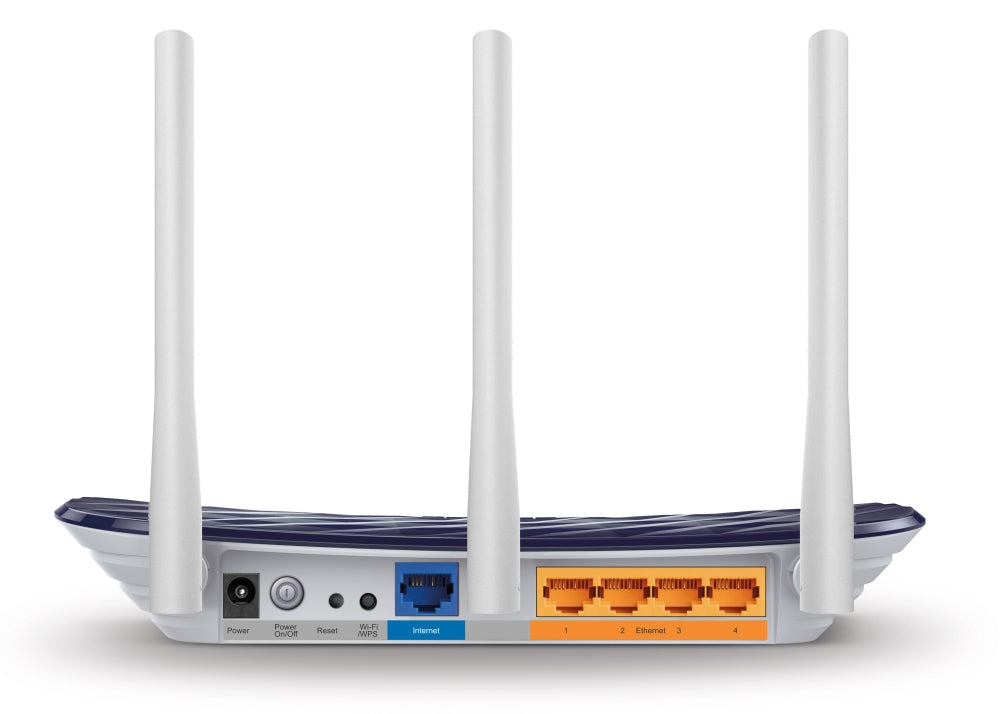 TP-Link AC750 router inalámbrico Ethernet rápido Doble banda (2,4 GHz / 5 GHz) Negro, Blanco, Wi-Fi 5 (802.11ac), Router