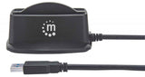 Manhattan Base de conexión dual USB 3.0 SuperSpeed y disco duro SATA 2.5" bases de conexión para discos duros Unidad de disco duro Serial ATA III 2.5 cm (2.5") 2