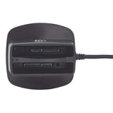Manhattan Base de conexión dual USB 3.0 SuperSpeed y disco duro SATA 2.5" bases de conexión para discos duros Unidad de disco duro Serial ATA III 2.5 cm (2.5") 2