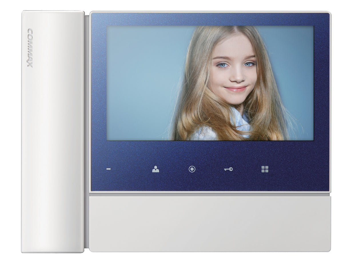 COMMAX CDV-70N2 sistema de intercomunicación de video 17,8 cm (7") Azul, Blanco