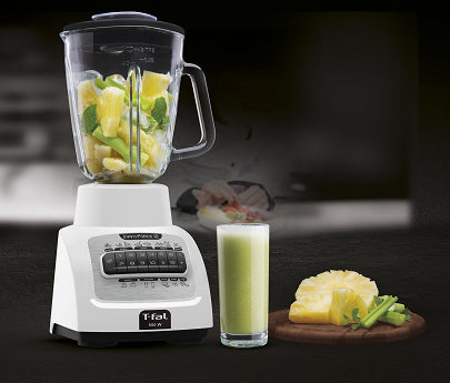 T-Fal LN8121MX licuadora 1.25 L Batidora de mesa 550 W Negro, Transparente, Blanco, Función de pulso