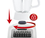 T-Fal LN8121MX licuadora 1.25 L Batidora de mesa 550 W Negro, Transparente, Blanco, Función de pulso