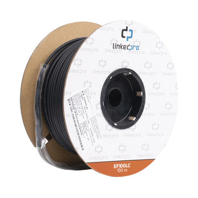 LinkedPRO EF-100-LC Cable de fibra óptica e InfiniBand 100 m Negro