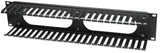 Intellinet Organizador Horizontal 19", 2U, (Plástico) Rack Panel frontal Negro 48,3 cm (19") 790 g