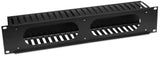 Intellinet Organizador Horizontal 19", 2U, (Plástico) Rack Panel frontal Negro 48,3 cm (19") 790 g
