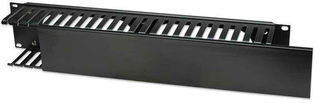 Intellinet Organizador Horizontal 19", 2U, (Plástico) Rack Panel frontal Negro 48,3 cm (19") 790 g