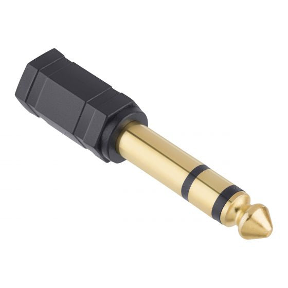 Steren 252-160 cambiadores de género de cables 3.5 mm 6.3 mm Negro | Cambiadores de género de cables