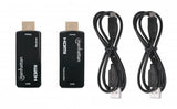Manhattan Kit extensor HDMI compacto 1080p@60 Hz por Ethernet, extiende la señal hasta 60 m mediante
