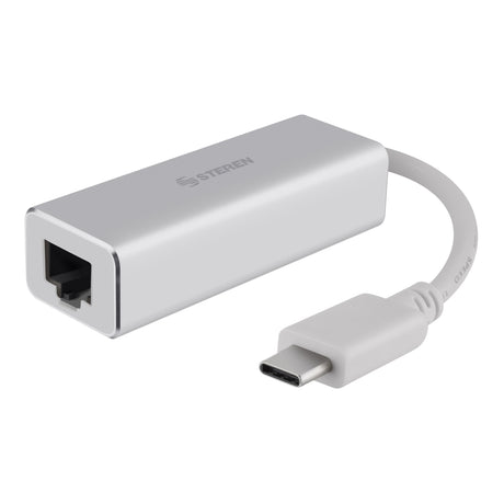 Steren USB-473 tarjeta o adaptador de interfaz, Plata, 1 pieza(s), 1 Gbit/s