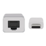 Steren USB-473 tarjeta o adaptador de interfaz, Plata, 1 pieza(s), 1 Gbit/s