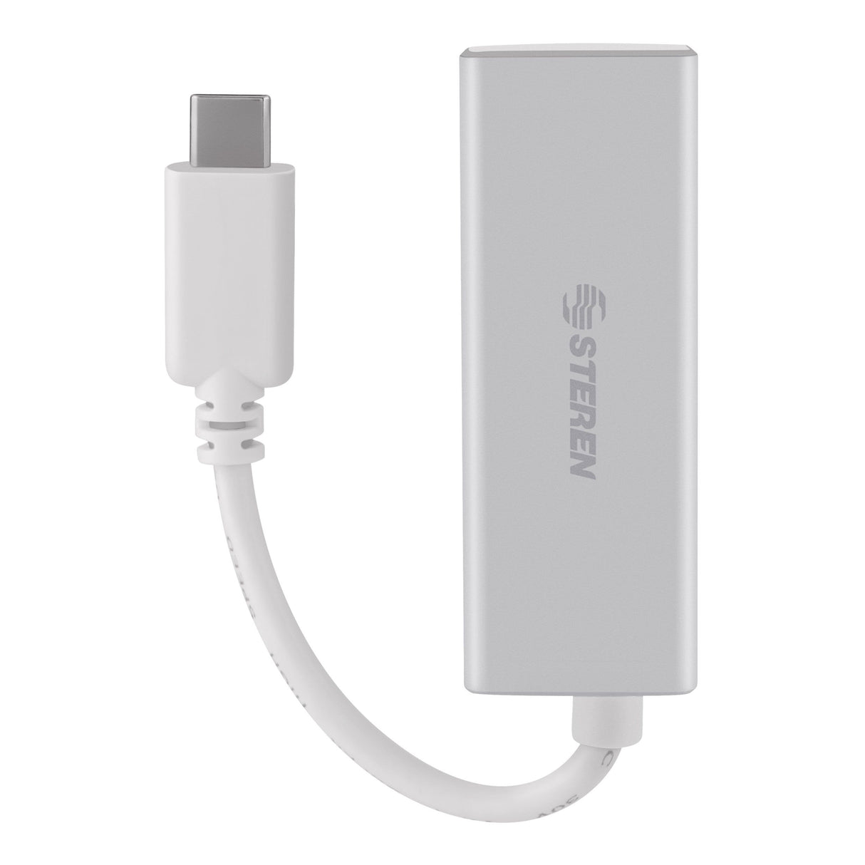 Steren USB-473 tarjeta o adaptador de interfaz, Plata, 1 pieza(s), 1 Gbit/s