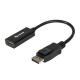 Steren 506-450 adaptador de cable de vídeo DisplayPort HDMI Tipo A (Estándar) Negro, Macho, Hembra, 1 pieza(s)