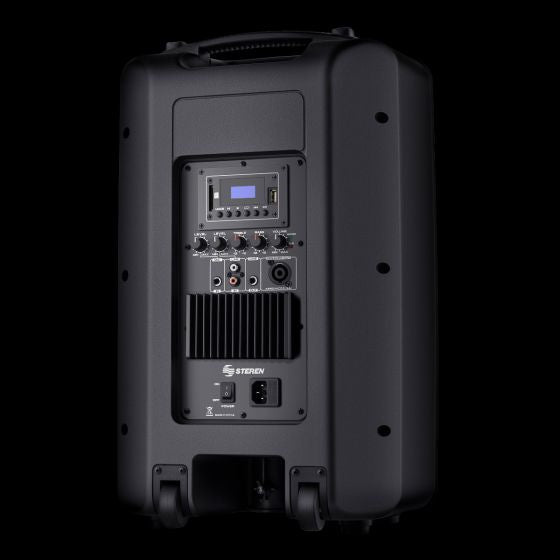 Steren BAF-1245BT altavoz De 2 vías Negro Inalámbrico 100 W, 20 - 20000 Hz, 8 Ohmio