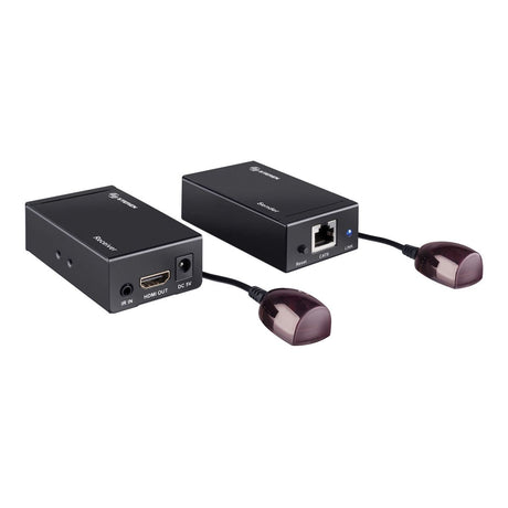 Steren 208-187 extensor audio/video Transmisor y receptor de señales AV Negro