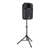Steren BAF-145 soporte de altavoz Piso Acero Negro, 3 pata(s), 120 cm, 1 pieza(s)