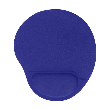 Perfect Choice PC-041795 alfombrilla para ratón Azul, Monocromático, Descansa muñecas