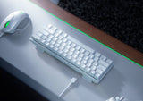 Razer Huntsman Mini teclado Juego USB QWERTY Internacional de EE.UU. Blanco, Alámbrico, Interruptor de llave óptico