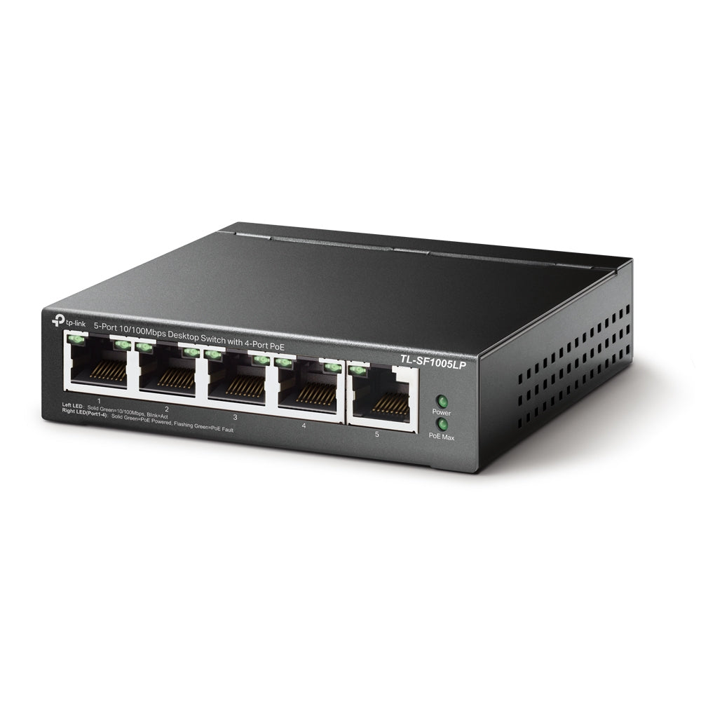 TP-Link TL-SF1005LP dispositivo de redes No administrado 5 Fast Ethernet (10/100) 10BASE-T, 100BASE-TX