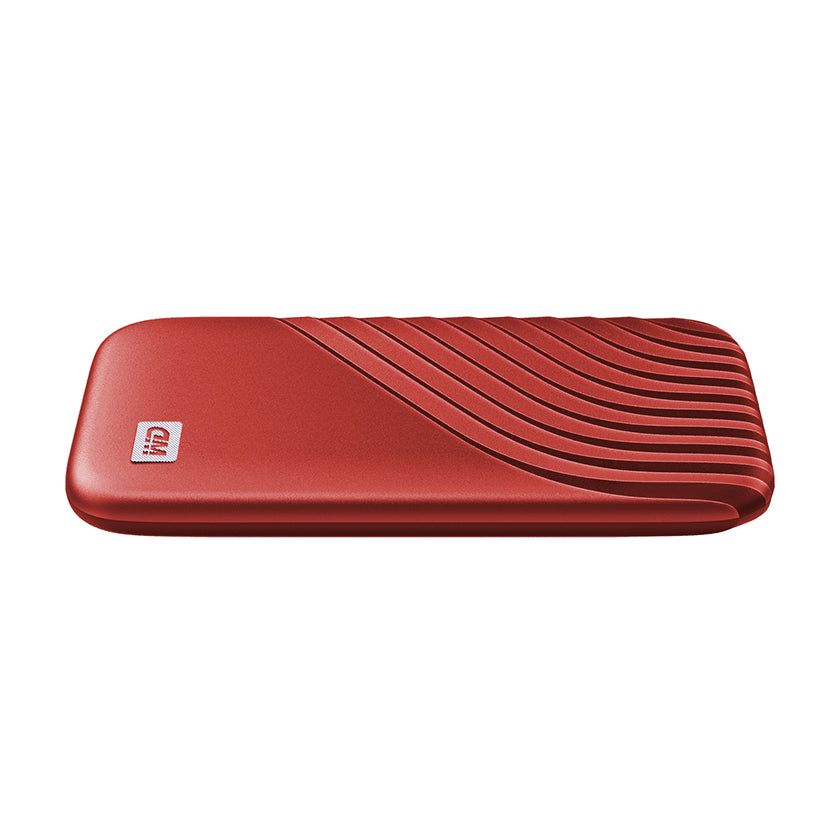 Western Digital My Passport 1 TB USB Tipo C 3.2 Gen 2 (3.1 Gen 2) Rojo, 1050 MB/s, Protección mediante contraseña