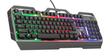 Trust GXT 856 Torac Teclado Juego Alámbrico USB Interruptor de membrana