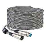 Steren 299-911 cable de audio 15 m XLR Metálico, Plata, Hembra, Macho | Cables de audio