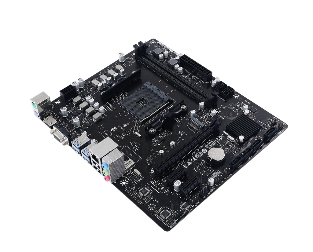 Biostar B550MH Ver. 6.0 AMD B550 Enchufe AM4 Micro ATX, DDR4-SDRAM, DIMM