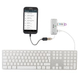 Steren USB-455 cable USB 0.1 m USB A Micro-USB B Negro | Cables USB