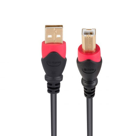 Steren USB-4905 cable USB USB 2.0 7.2 m USB A USB B Negro, Rojo | Cables USB