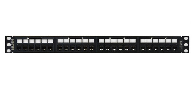 Belden RV6PPF1U24BK panel de parcheo 1U