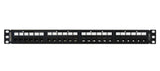 Belden RV6PPF1U24BK panel de parcheo 1U