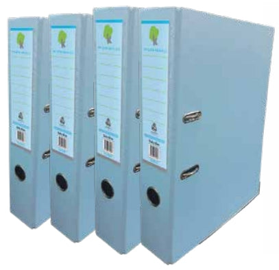 Techmakro KITCARP4AZP carpeta Cartón, Cloruro de polivinilo (PVC) Azul claro Carta, Folder de archivo convencional, Mate