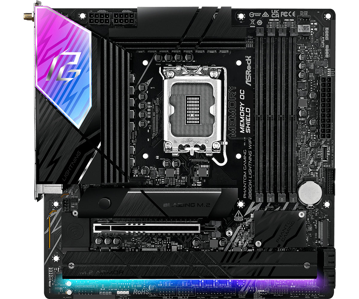 ASROCK MB B860M Lightning WiFi