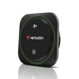 Verbatim Charge 'n' Drive Qi2 RGB Smartphone Negro USB Cargador inalámbrico Carga rápida Auto