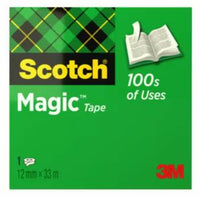 8101233 - 3M Scotch Magic Cinta Adhesiva 33 m CE 12 mm