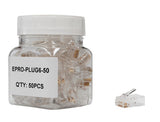 Enson EPRO-PLUG6-50 conector RJ45 Transparente