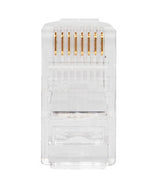 Enson EPRO-PLUG5E-50 conector RJ45 Transparente, Macho, Derecho, U/UTP (UTP)